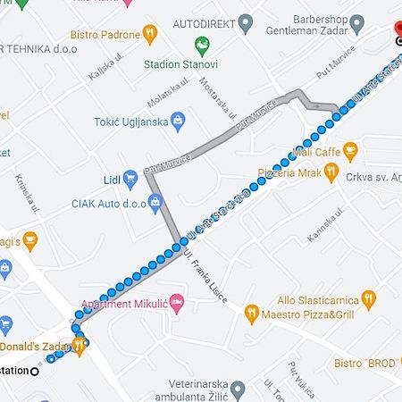 Appartamento Neluna Zara Esterno foto