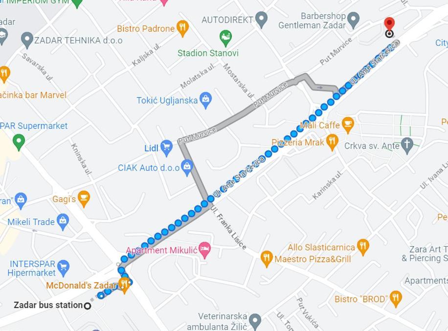 Appartamento Neluna Zara Esterno foto